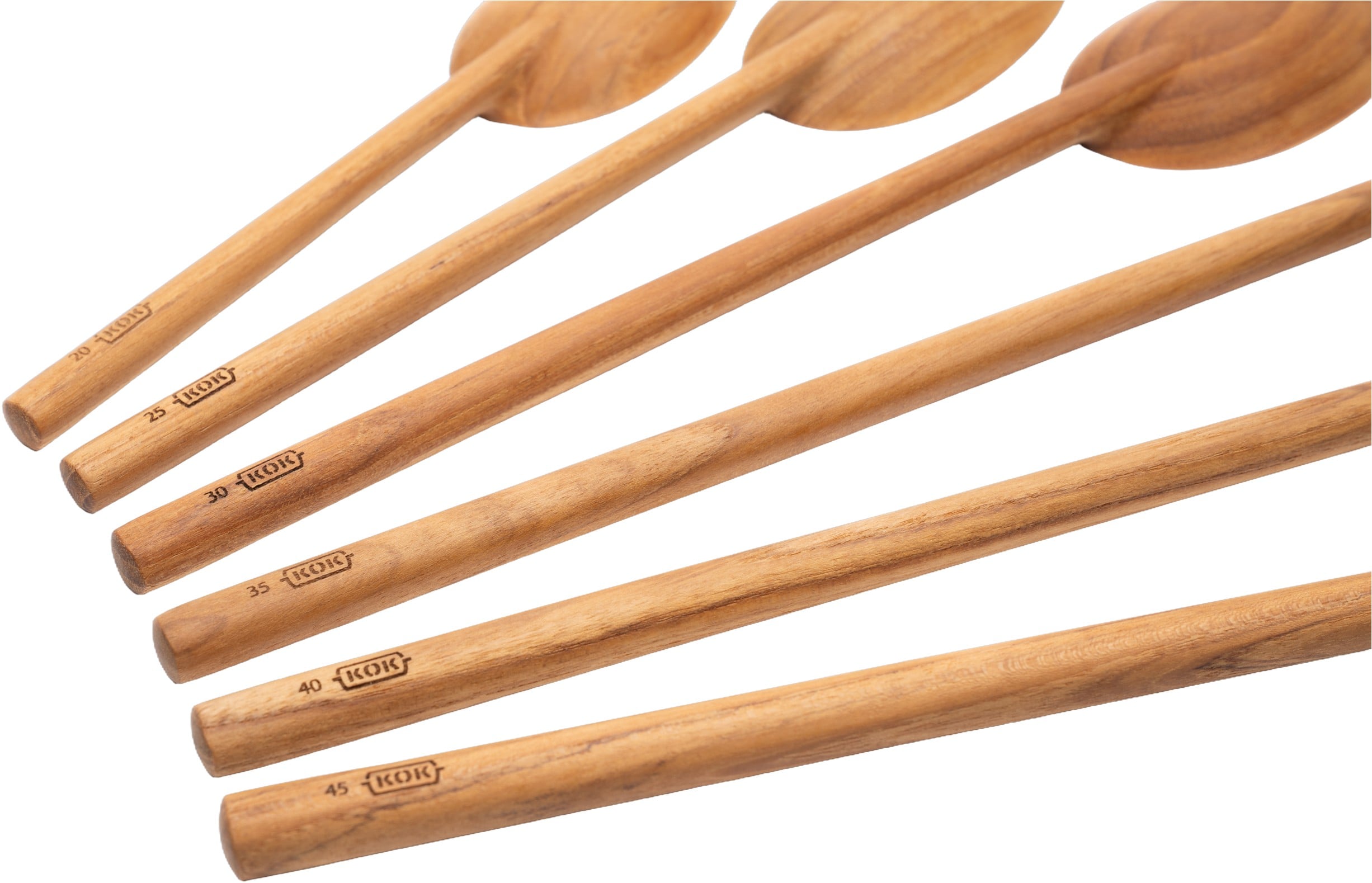Grydeske, Teak, 25 cm